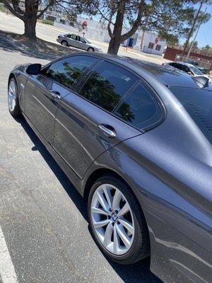 Bmw tinted windows