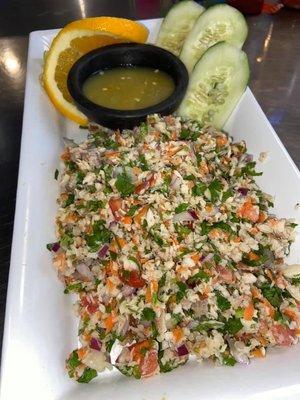 Ceviche de pescado