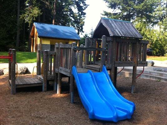 Other side of toddler park