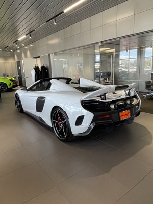 A 675LT Spider for sale