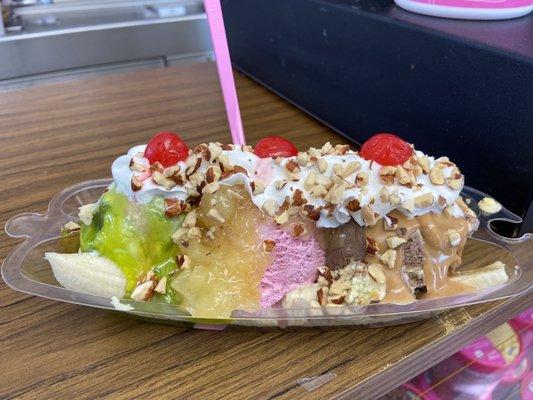 Classic Banana Split