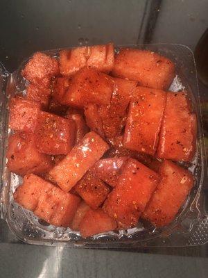 Fresh Watermelon with Chamoy