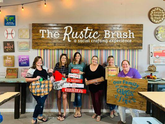 Celebrate your birthday at The Rustic Brush!