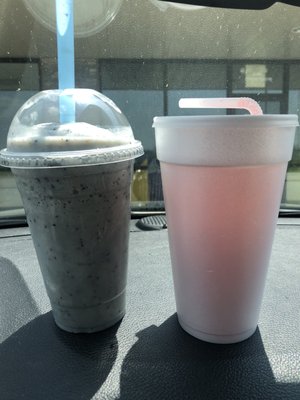 Blast Nutrition:  Lemon Blueberry Protein Shake & Butterfly Blast Energy Tea (9 Jun 2021)