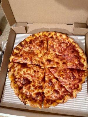 Large cheese pizza