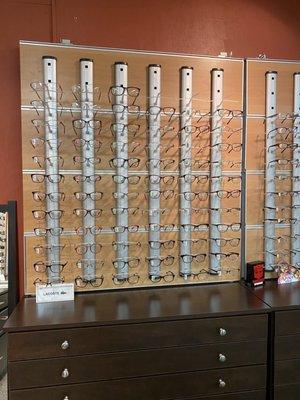 Big selection of men's and women's designer frames. Very affordable pricing.