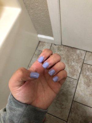 gel extension nails