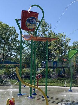 Splash pad!