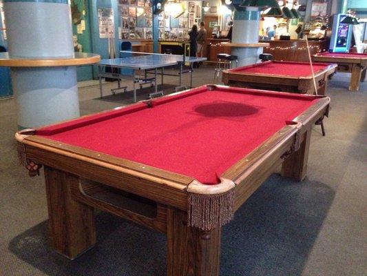 Outer pool tables