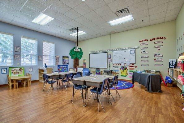 Private K classroom