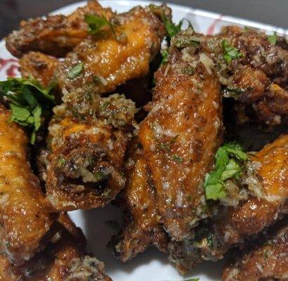 Garlic Parmesan Wings