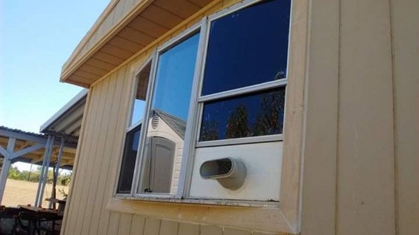 Siding, trim, caulking