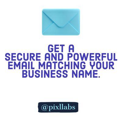 We offer powerful email services