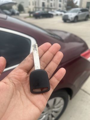 Spare car key