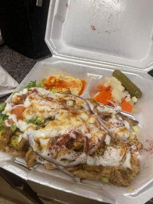 Chicken Shawarma plate