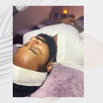 Men's facial