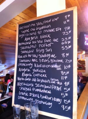 Beer list