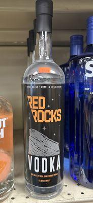 They just got in the new Red Rocks Vodka!  It's so smooth and the price, hells yes! My new favorite