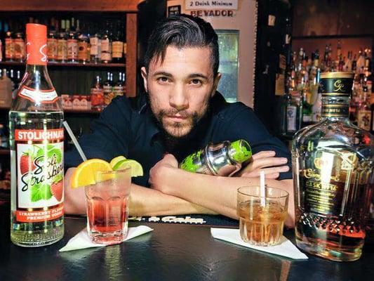 Sam, one of our bartenders