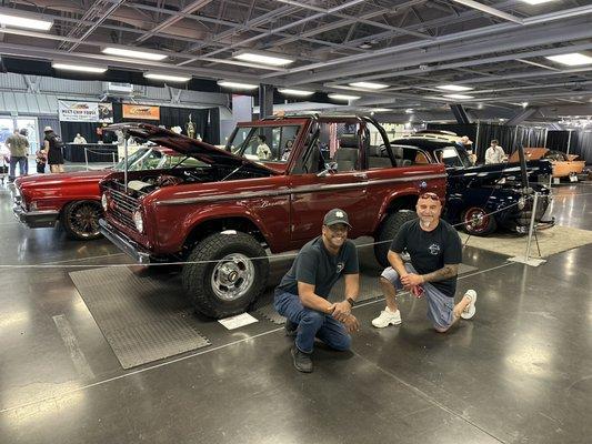 One of our finished vehicles at Sacramento Autorama