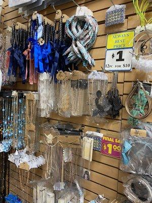 Jewelry and accessories for one dollar!