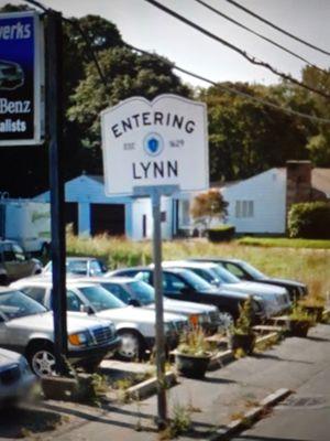 Entering Lynn from Salem on 107.