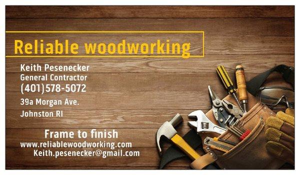 Reliable Woodworking