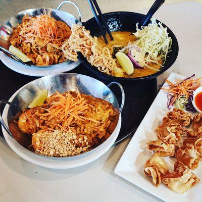 Pad Thai, Rangoon, & khao soi