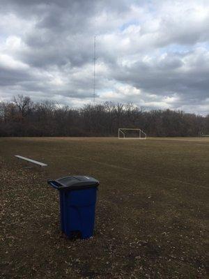 Anoka Ramsey Community College's Soccer fields.