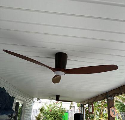 2 outdoor wet rated ceiling fans