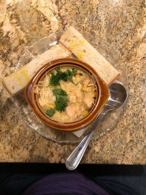 Chicken and corn chowder