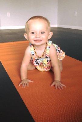 Mommy and Me Yoga with Baby Lily