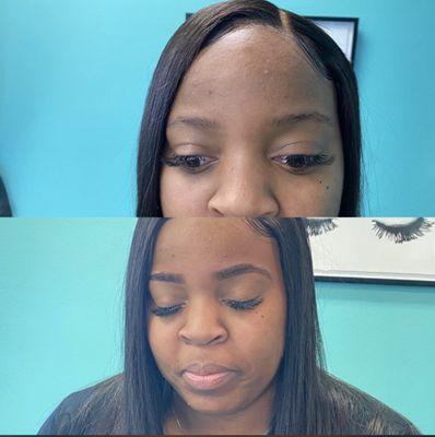 Brow wax & tint