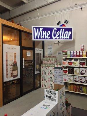 Welcome to LBO's Wine Cellar where we stock the finest and rarest wines in a climate-controlled room for our specialty wine customers!