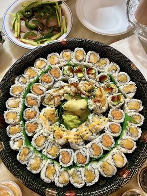 Rolls platter