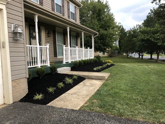 Landscaping and mulching Havre de Grace Maryland