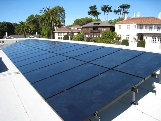 Luminalt solar installation on Presidio Heights home.