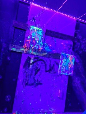 Now offering Blacklight Paint sessions