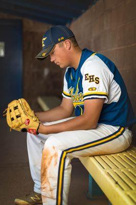 Senior Portrait Baseball