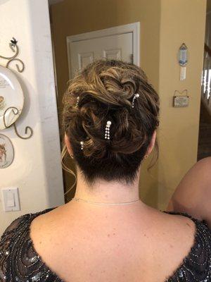 Mother of the Groom updo !!!