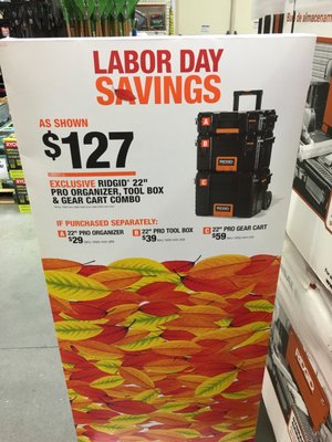 Labor day sale