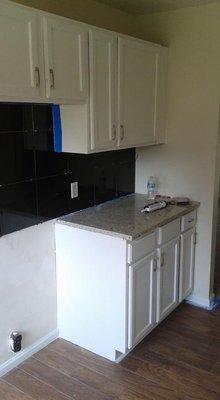 Cabinet installation