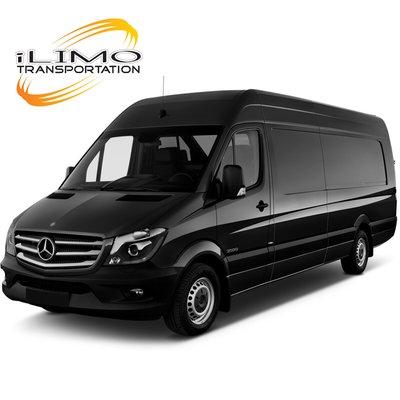 Up to 15 passengers commercial van