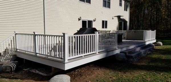 42'x16' monster deck. Collaboration between myself and Vintage Home Remodeling.