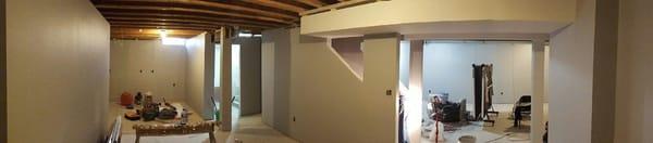 Panorama of the other side of the basement