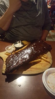 Full rack of ribs