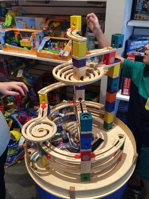 The Hape Marble Run toy is... Awesome!