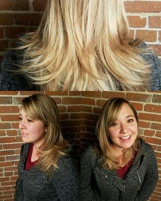 haircut & balayage