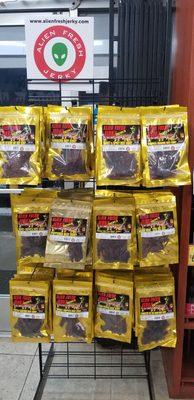 They now sell Alien Jerky! Yes, the famous jerky that's out by Vegas!