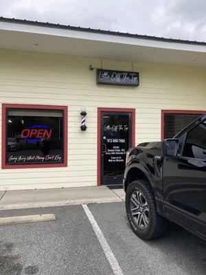 Front of A Little Off The Top Barber Salon